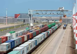 Rail freight Georgia-Azerbaijan-Kazakhstan